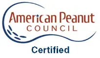 Certification logo from the American Peanut Council